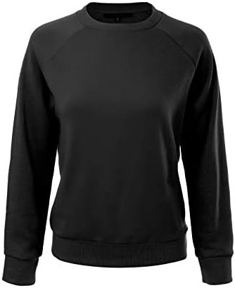 Women's Soft and Comfy Basic Pullover Sweatshirt