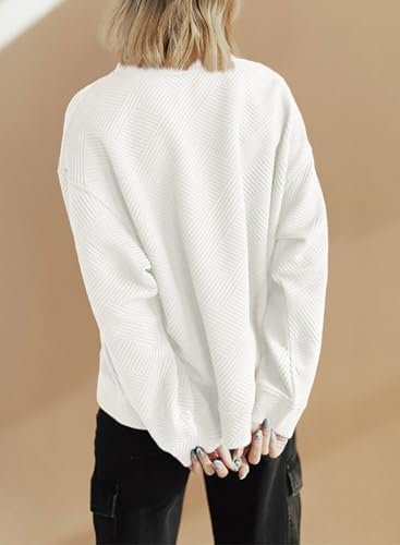 Womens Oversized Sweatshirt Fall Fashion Long Sleeve Tops Casual Sweatshirts with Pockets