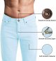 Men's Slim Fit Skinny Stretch Comfy Jeans Denim Pants