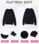 Womens Sweatshirt Casual Long Sleeve Lightweight Pullover Tops Loose Sweatshirts