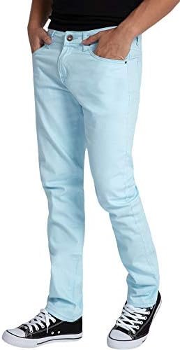 Men's Slim Fit Skinny Stretch Comfy Jeans Denim Pants