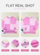 Women's Sweatshirts Casual Loose Button Pullover Top Color Block Fall Fashion Outfits