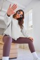 Womens Sweatshirts Crew Neck Oversized Hoodies Fall Pullover Sweater Teen Girls Cute Casual Outfits Clothes