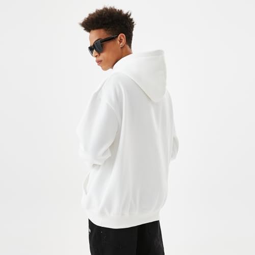 Men's Pullover Hoodie Sweatshirts Cotton Graphic Casual Streetwear